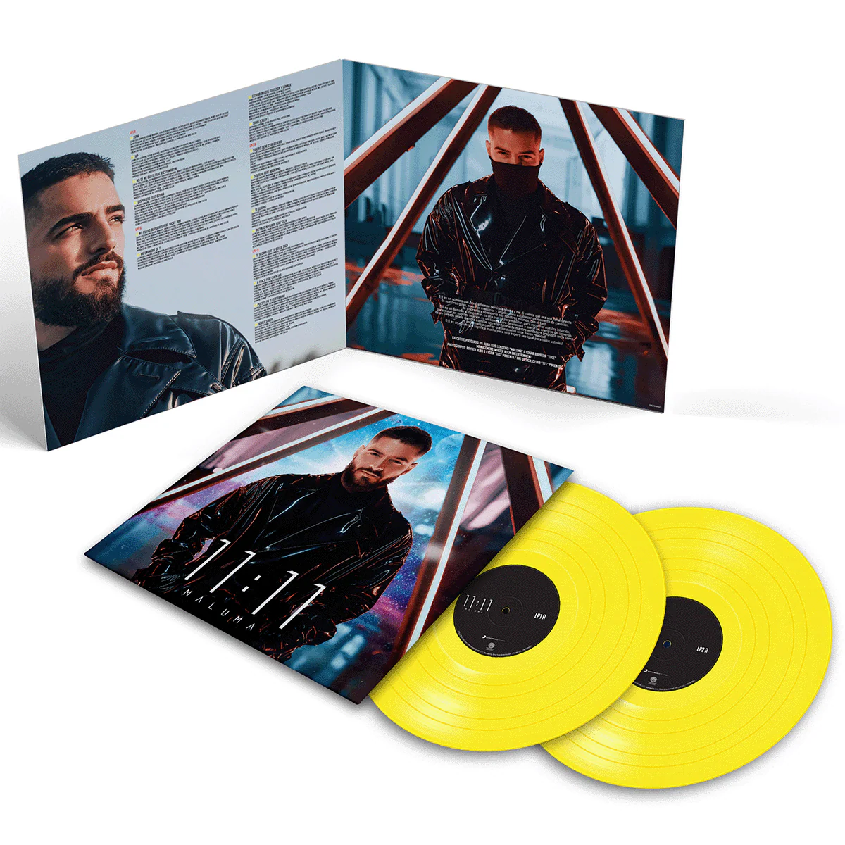 Maluma - 11:11 Yellow Vinyl 2LP - Image 4