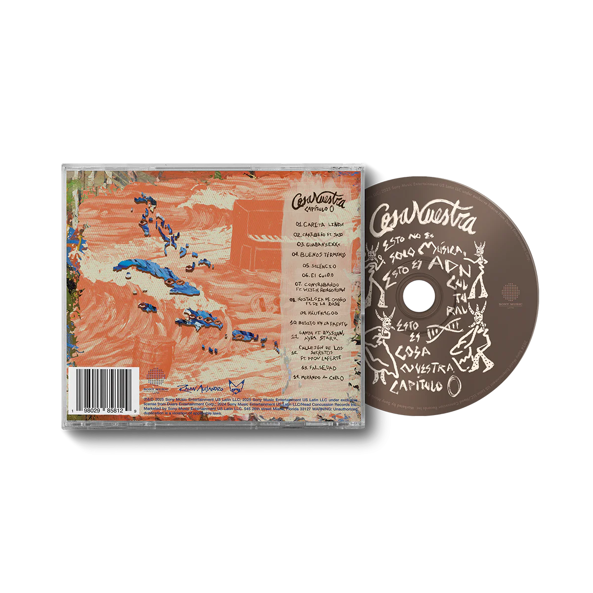 Rauw Alejandro - Cosa Nuestra Capítulo 0 CD - Image 2
