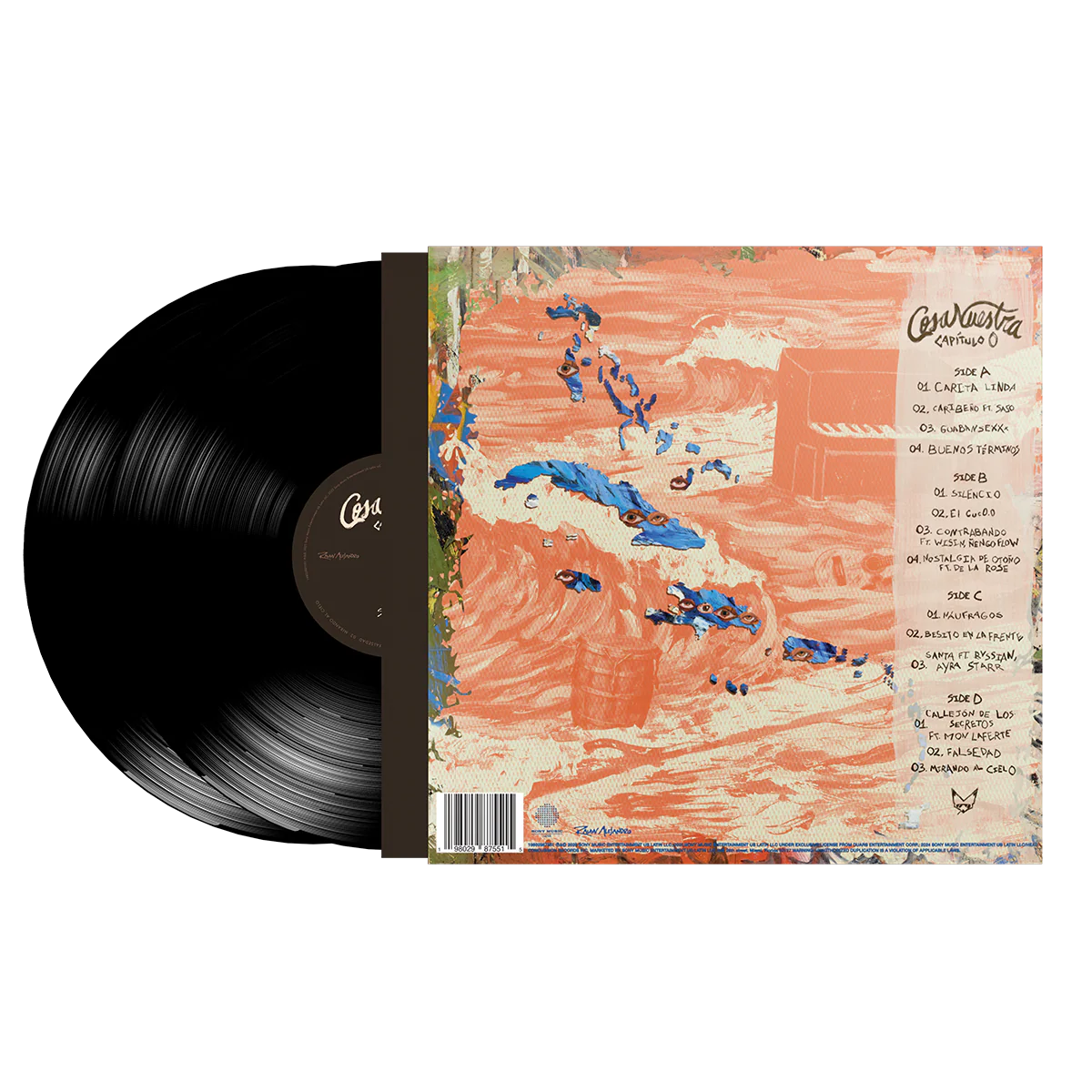 Rauw Alejandro - Cosa Nuestra Capítulo 0 Vinyl 2LP - D2C Exclusive - Image 2