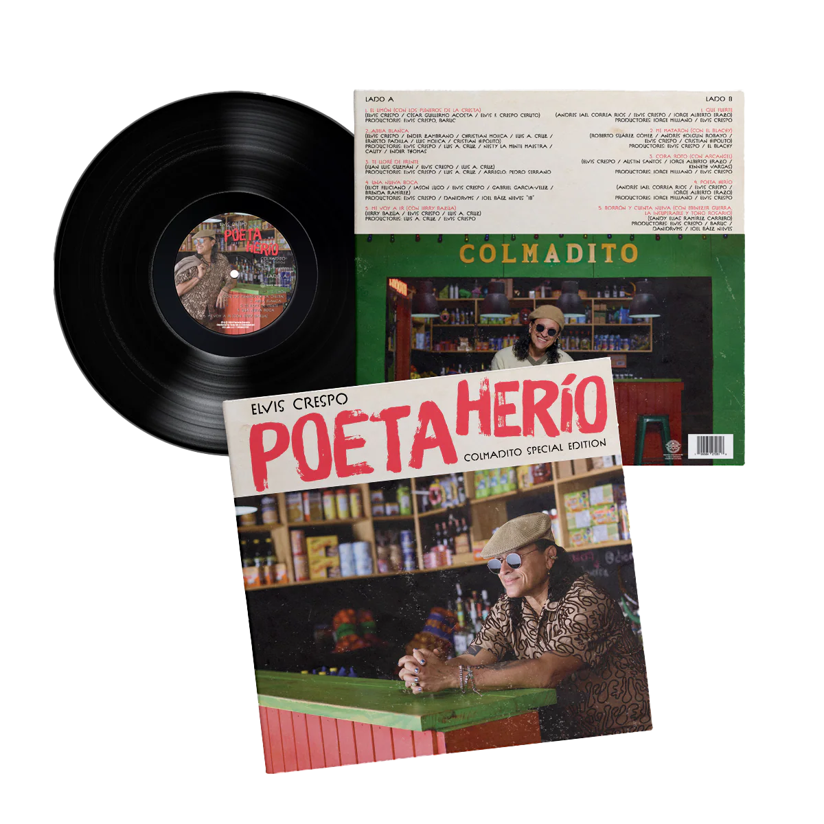 Elvis Crespo - Poeta Herío Vinyl (Colmadito Special Edition) - Image 2