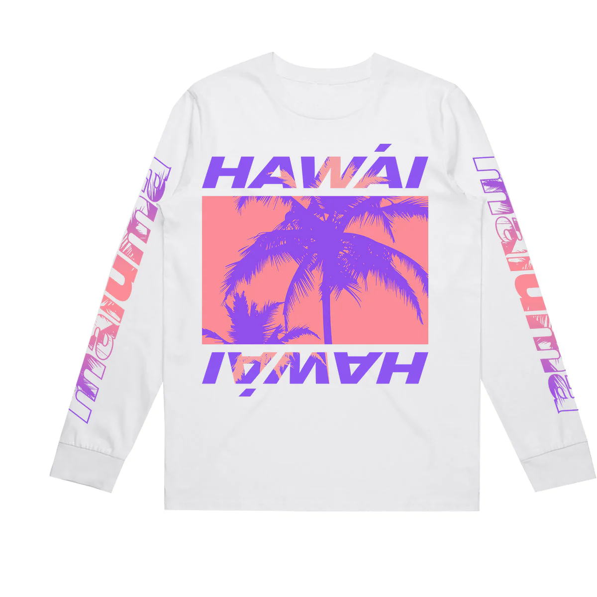 Maluma - Hawái White Long Sleeve Tee - Image 4