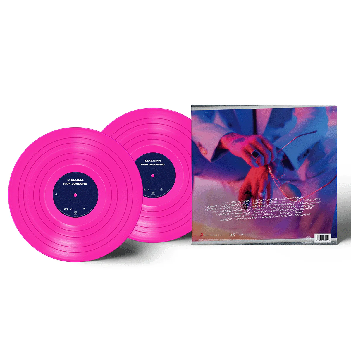 Maluma - PAPI JUANCHO Pink Vinyl 2LP - Image 3