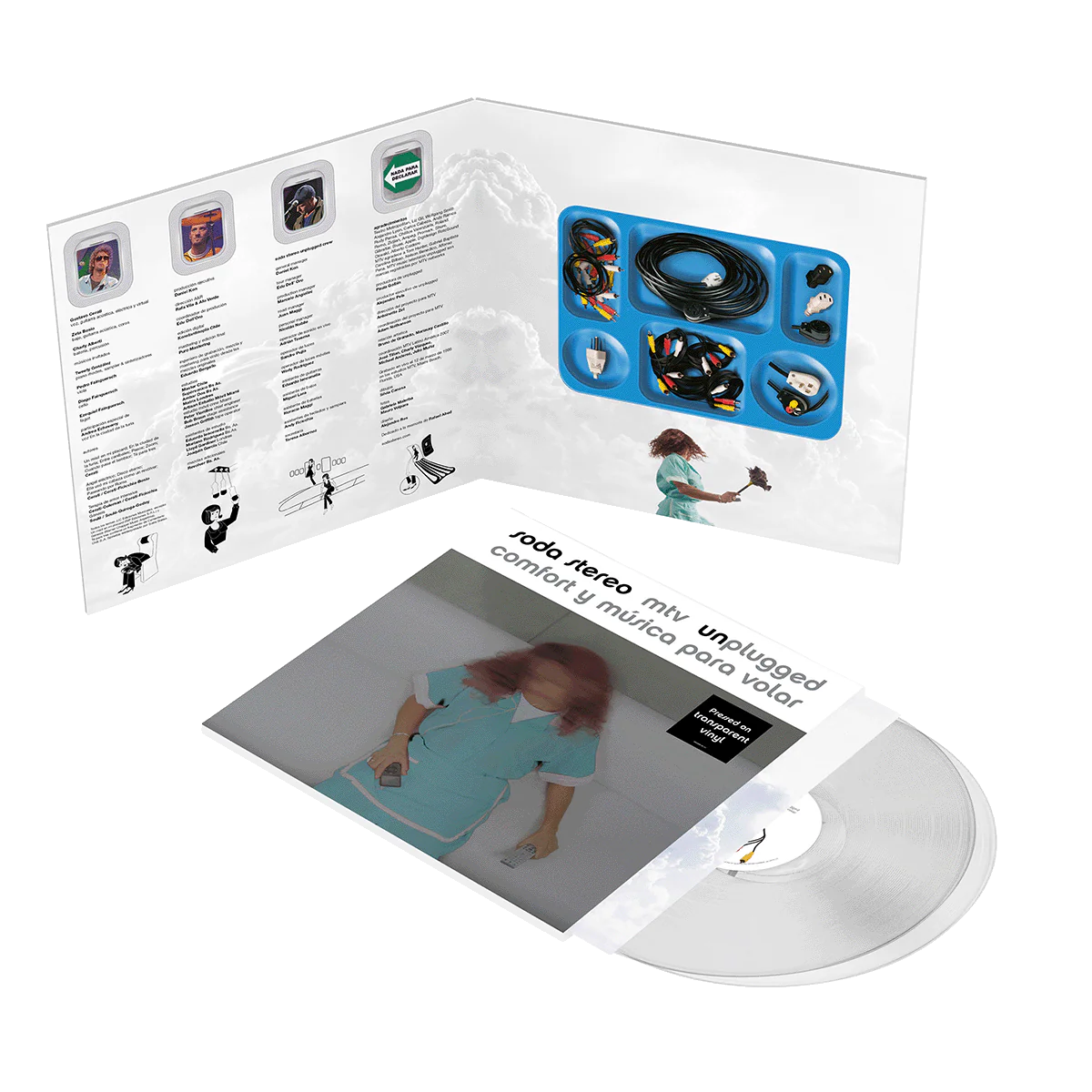 Soda Stereo - Comfort y Música para Volar (MTV Unplugged) 2LP Vinyl - Image 4