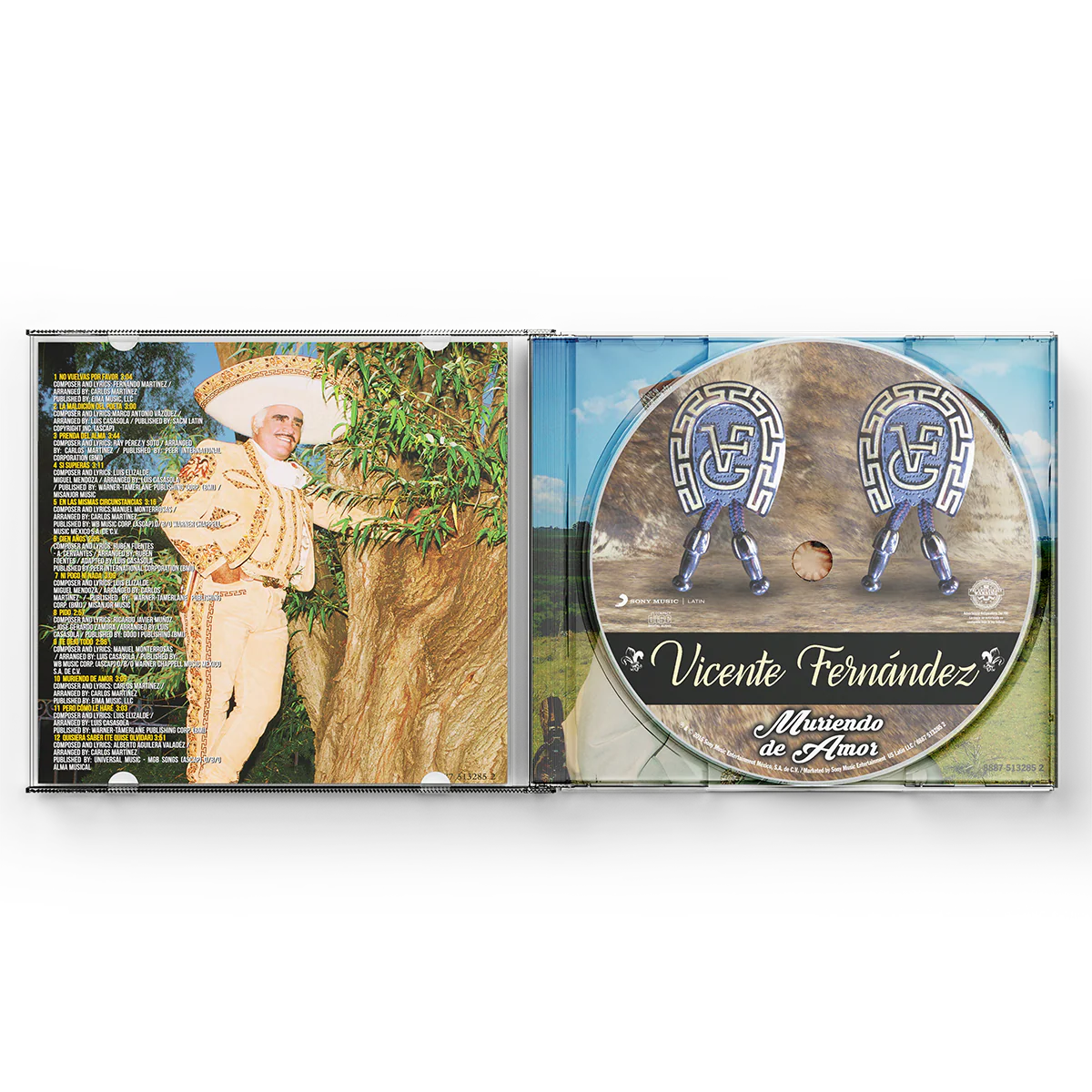 Vicente Fernández - Muriendo de Amor CD - Image 2