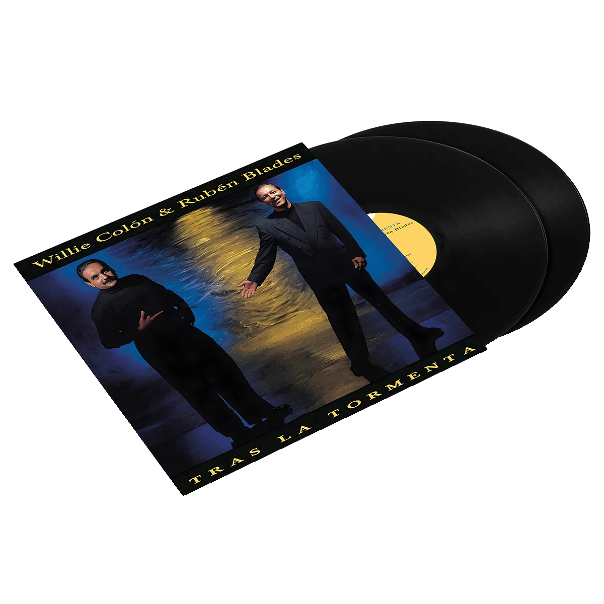 Willie Colón & Ruben Blades - Tras la Tormenta Vinyl - Image 4